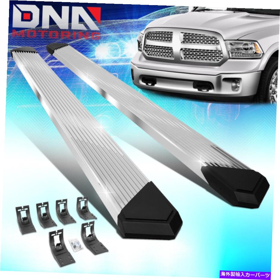 Nerf Bar 09-21ダッジラムクルーキャブ6 "SSプリーツステップサイドナーフバーランニングボード FOR 09-21 DODGE RAM CREW CAB 6" SS PLEATED STEP SIDE NERF BAR RUNNING BOARDS