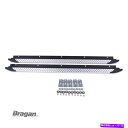Nerf Bar フォルクスワーゲンキャディ2004-2010ブラックドットアクセサリーに合うサイドランニングボード Side Running Boards To Fit Volkswagen Caddy 2004 - 2010 Black Dots Accessories(2)
