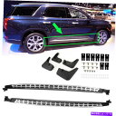 Nerf Bar サイドステップナーフバーランニングボードヒュンダイパリセードの泥装置19-2021 F9 Side Steps Nerf Bar Running Boards Mud Guards For Hyundai Palisade 19-2021 F9(2)