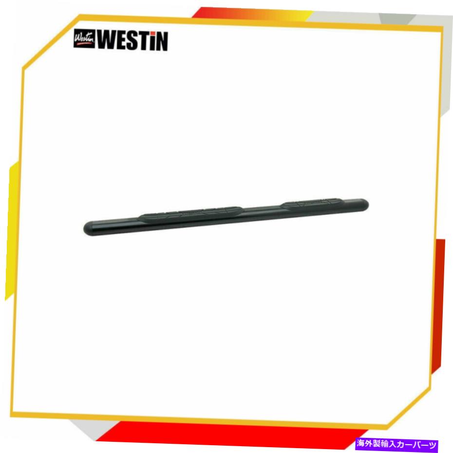 Nerf Bar ウェスティン22-5055プレミア4オーバルスチール72インチ。ナーフステップバーキャブの長さブラック Westin 22-5055 Premier 4 Oval Steel 72 in. Nerf Step Bars Cab Length Black