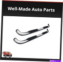 Nerf Bar PROMAXX AUTOMOTIVE FITS 02-08 DODGE RAM ROUND NERF BARS QUAD CAB 3 ''磨き...