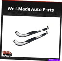 Nerf Bar PROMAXX AUTOMOTIVE FITS 09-16 DODGE RAM ROUND NERF BARS QUAD CAB 3 ''磨き...