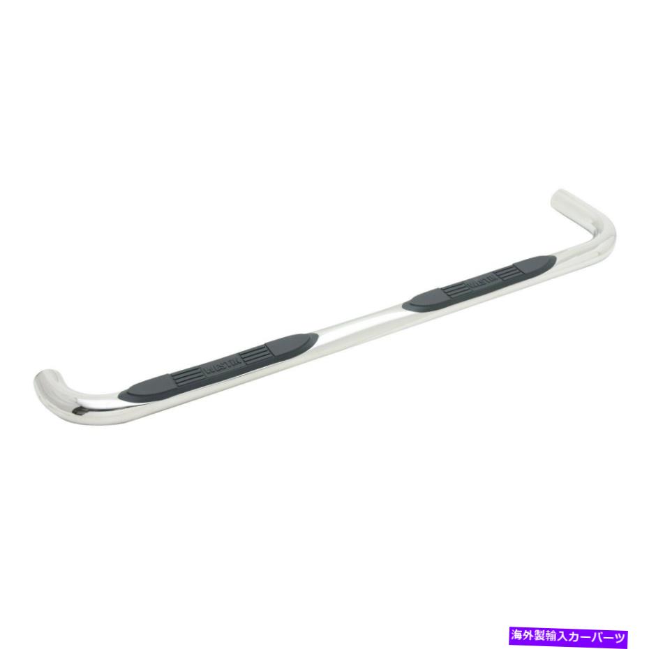 Nerf Bar ウェスティン23-2510 eシリーズ3ラウンドナーフステップバーが00-06ツンドラに適合する Westin 23-2510 E-Series 3 Round Nerf Step Bars Fits 00-06 Tundra