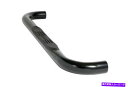 Nerf Bar Dee Zee DZ372031 Ultrablack Powder Coated Steel Side Step 3in。RoundCabl...