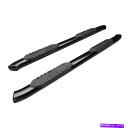 Nerf Bar 5 ''楕円形の黒いランニングボード2019-2022 Dodge Ram 1500 Quad CabのためのNerf Bars 5'' Oval Black Running Boards Nerf Bars for 2019-2022 Dodge Ram 1500 Quad Cab(2)