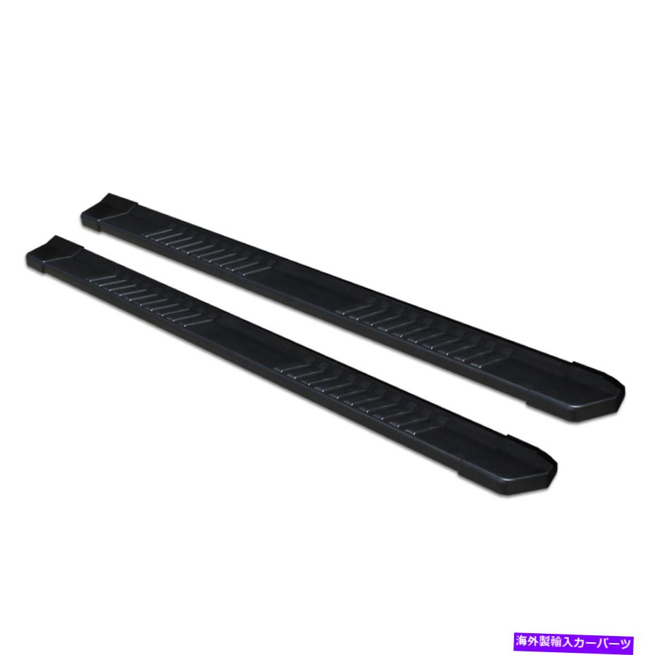 Nerf Bar ランニングボードステップレールnerfバープレミアム6インチアルミニウムブラック-OSA2434BTX -6 Running Boards Steps Rails Nerf Bars Premium 6in Aluminum Black - OSA2434BTX-6