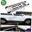 Nerf Bar ジープチェロキー2014-2020ランニングボードnerfバーに合うサイドステップはビームを保護します Side steps fits for Jeep Cherokee 2014-2020 running board nerf bars protect beam(2)