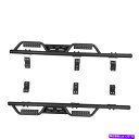 Nerf Bar フィット2020-2021ジープグラディエーターJT 4ドア2PCSサイドステップボード頑丈なスチールメイド Fit 2020-2021 Jeep Gladiator JT 4 Doors 2PCS Side Step Board Sturdy Steel Made(2)