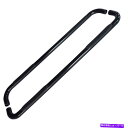 Nerf Bar ブラック3インチラウンドベントW/2パッドステップナーフバー2004-08フォードF-150エクステンデッドキャブ Black 3in Rou...