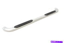 Nerf Bar Lund Polishedステンレス4インチ楕円形の楕円形の曲がったナーフバー19シエラシルバラード1500 Lund Polished Stainless 4 Inch Oval Bent Nerf Bars for 19 Sierra Silverado 1500(2)