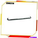 Nerf Bar ウェスティン21-3945プラチナシリーズ4インチ。楕円形のステップバーキャブの長さブラックスチール Westin 21-3945 Platinum Series 4 in. Oval Step Bar Cab Length Black Steel(2)