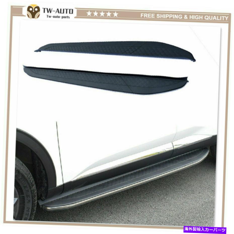 Nerf Bar ジープグランドチェロキー2011-2021サイドステップランニングボードNERFバーに2PCSフィット 2Pcs Fits for Jeep Grand Cherokee 2011-2021 Side Step Running Board Nerf Bar