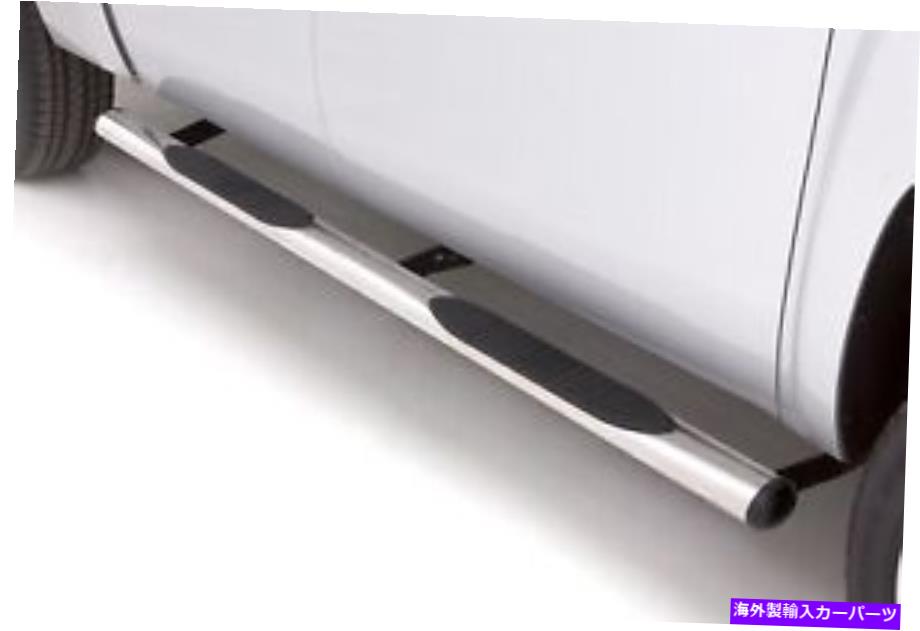 Nerf Bar Lund 23510545 4インチの楕円形のストレートナーフバー Lund 23510545 4 Inch Oval Straight Nerf Bar