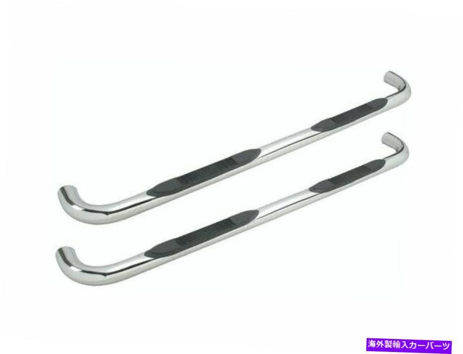 Nerf Bar 2019 GMC Sierra 1500 NERF BARS象徴68612PQクルーキャブピックアップ4DR For 2019 GMC Sierra 1500 Nerf Bars Iconic 68612PQ Crew Cab Pickup 4dr