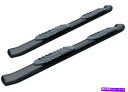 Nerf Bar Trident Tri420819bp Toughtred 5 in。 RAM 1500クワッドキャブ用の楕円形の湾曲したnerfバー Tri...