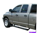 Nerf Bar Trident Tri420819B 2002-2008 Dodge Ram 1500クアッドキャブ用の楕円形の楕円形のバー5インチ Trid...