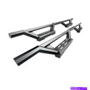 Nerf Bar 09-18 DODGE RAM 1500クアッドキャブ用のステンレス鋼ドロップステップアーマー Stainless Steel Drop St...