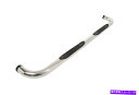 Nerf Bar Dee Zee DZ372523ステンレス鋼側の横のステップ3インチ。丸いタクシーの長さ Dee Zee DZ372523 Stainless...