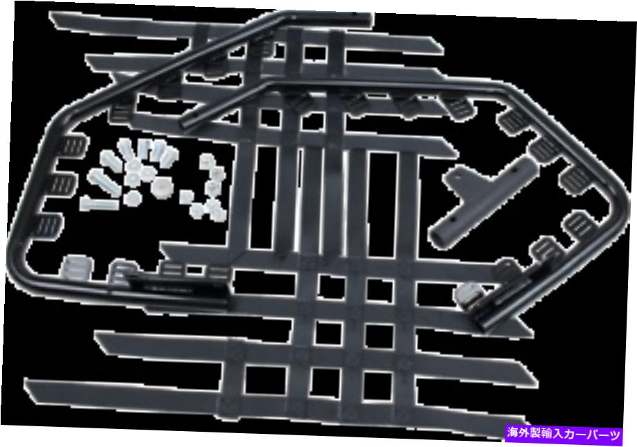 Nerf Bar DGパフォーマンスブラック/ブラック1インチスチールチューブATVネルフバー付きネットウェビング54-4470 DG Performance Black/Black 1” Steel Tube ATV Nerf Bars w/Net Webbing 54-4470