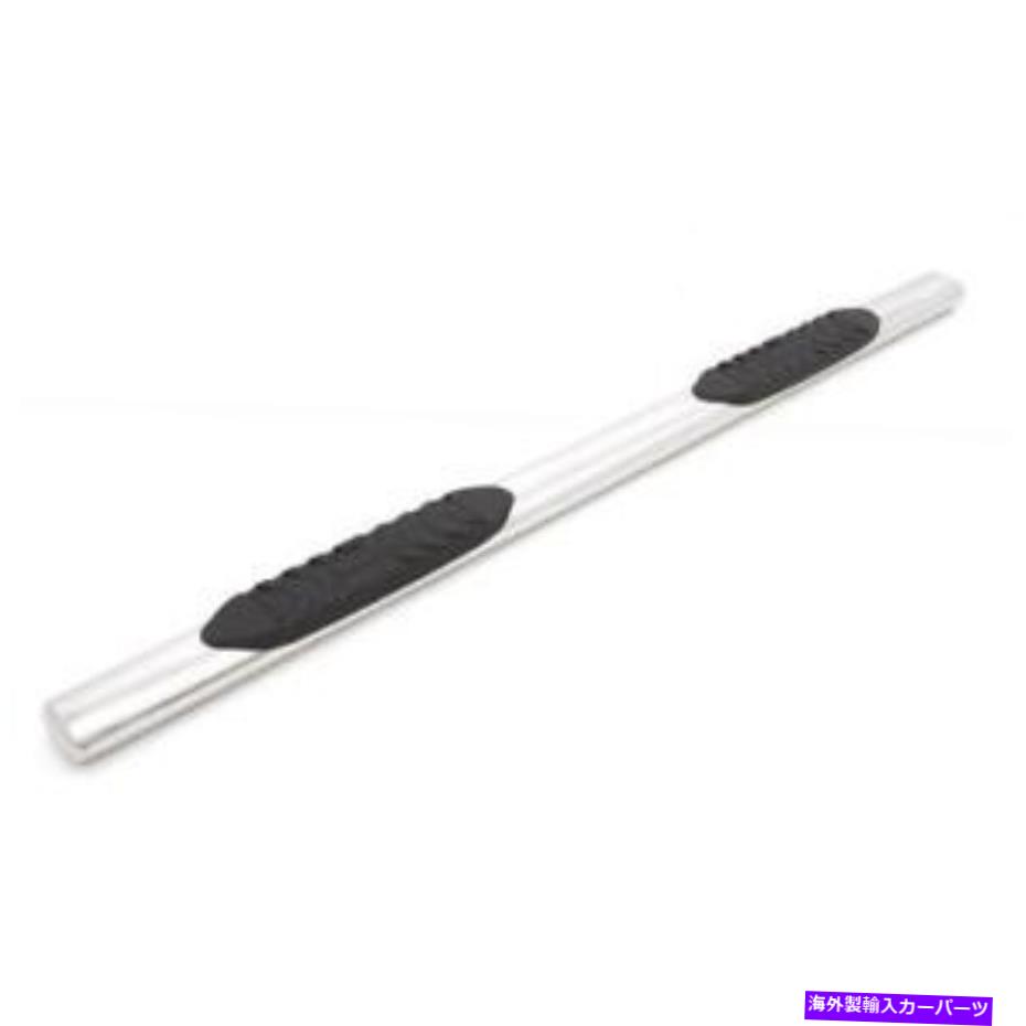 Nerf Bar Lund 23910562研磨ステンレス鋼5インチ楕円形のストレートナーフバー Lund 23910562 Polished Stainless Steel 5 Inch Oval Straight Nerf Bar(2)