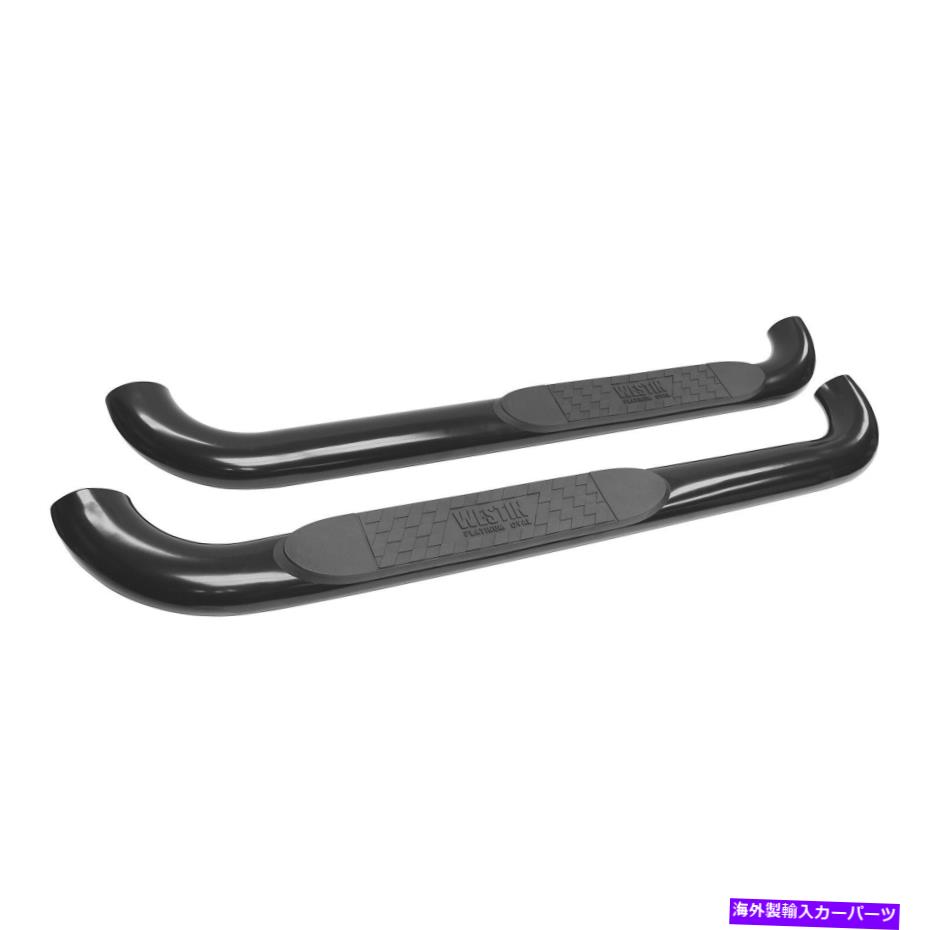 Nerf Bar ウェスティン21-3925プラチナ4楕円形のナーフステップバー Westin 21-3925 Platinum 4 Oval Nerf Step Bars(2)