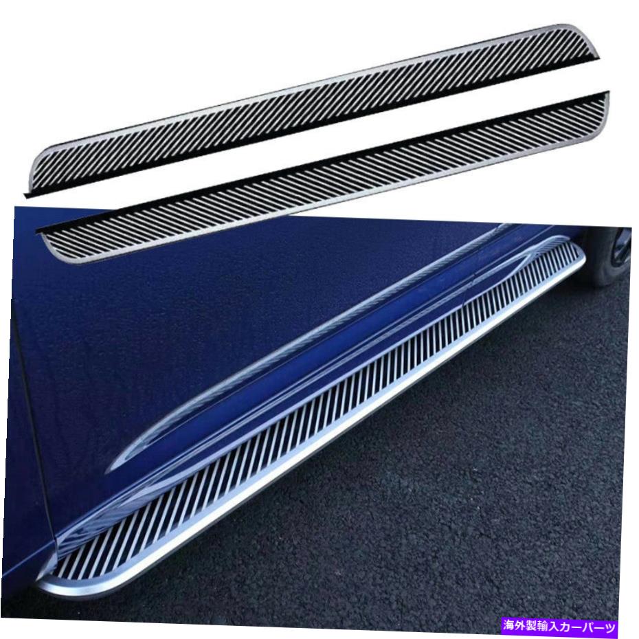 Nerf Bar 2PCS固定ランニングボードNERFバーサイドステップKIAセルトス2020 2021 2022の適合 2Pcs Fixed Running Board Nerf Bars Side Steps Fits for KIA Seltos 2020 2021 2022