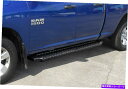Nerf Bar ブラックステップナーフバーフィット09-18ダッジラム1500クアッドキャブ Black Step Nerf Bars Fit 09-18 D...