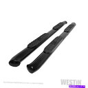 Nerf Bar Westin Fit 2019 Ford Ranger Supercrew Pro Traxx 4楕円形のnerfステップバー - ブラック Westin Fit 2019 Ford Ranger Supercrew PRO TRAXX 4 Oval Nerf Step Bars - Black(2)