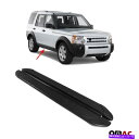 Nerf Bar ランドローバーディスカバリー3 2005-2009サイドステップnerf bars alu 2xのランニングボード Running Boards For Land Rover Discovery 3 2005-2009 Side Steps Nerf Bars Alu 2x