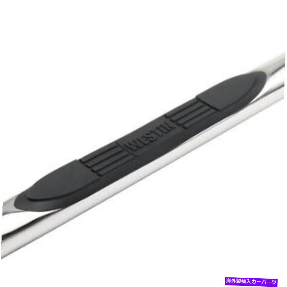 Nerf Bar ウェスティン23-2130 Eシリーズ3ラウンドナーフステップバー Westin 23-2130 E-Series 3 Round Nerf Step Bars