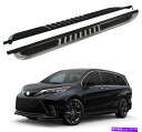 Nerf Bar 2PCSサイドステップNERFバーランニングボード2021 2022 2023 TOYOTA SIENNA 2Pcs Side Steps Nerf Bar Running Board Fits for 2021 2022 2023 Toyota Sienna(2)