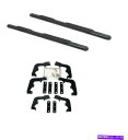 Nerf Bar ウェスティン22-5025/22-1405プレミア4オーバルナーフステップバー&取り付けキットのアスペン Westin 22-5025/22-1405 Premier 4 Oval Nerf Step Bars & Mounting Kit for Aspen(2)