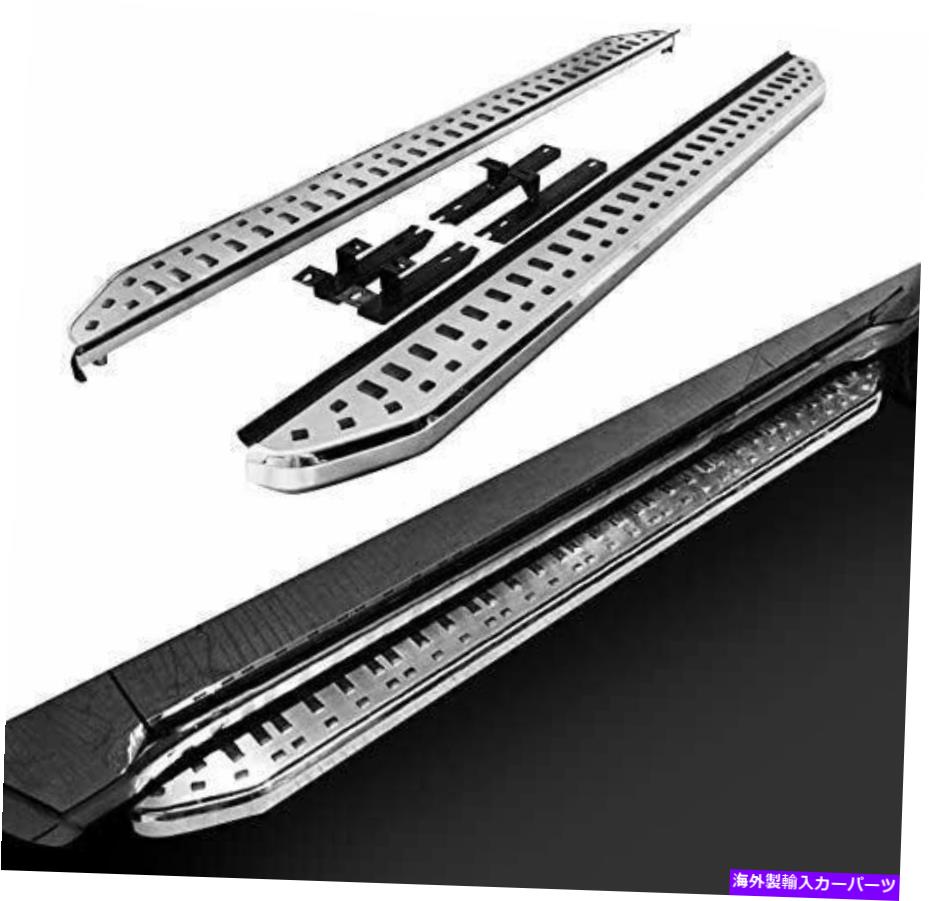 Nerf Bar ジープグランドチェロキー2011-2020サイドステップランニングボードNERFバーに適した2PC 2Pcs..