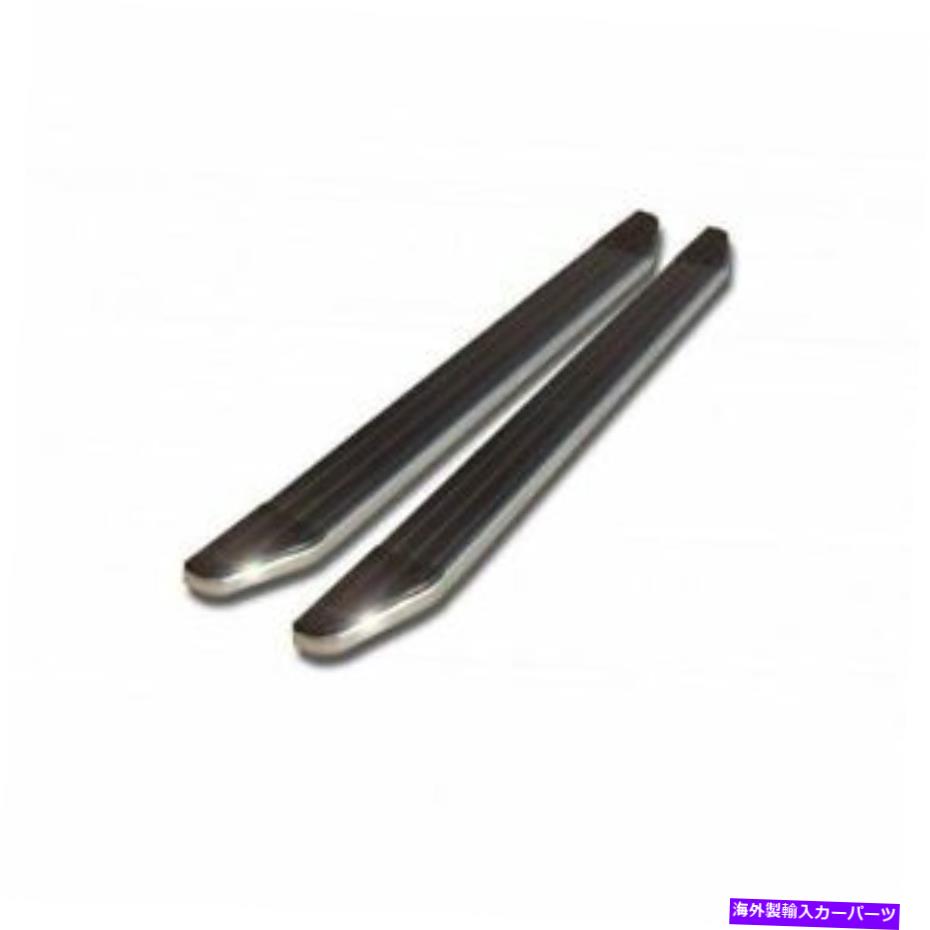 Nerf Bar APUは14-20 ACURA MDXブラックアルミニウムランニングボードNERFバーサイドステップ APU fits 14-20 ACURA MDX Black Aluminum Running Boards Nerf Bars Side Step