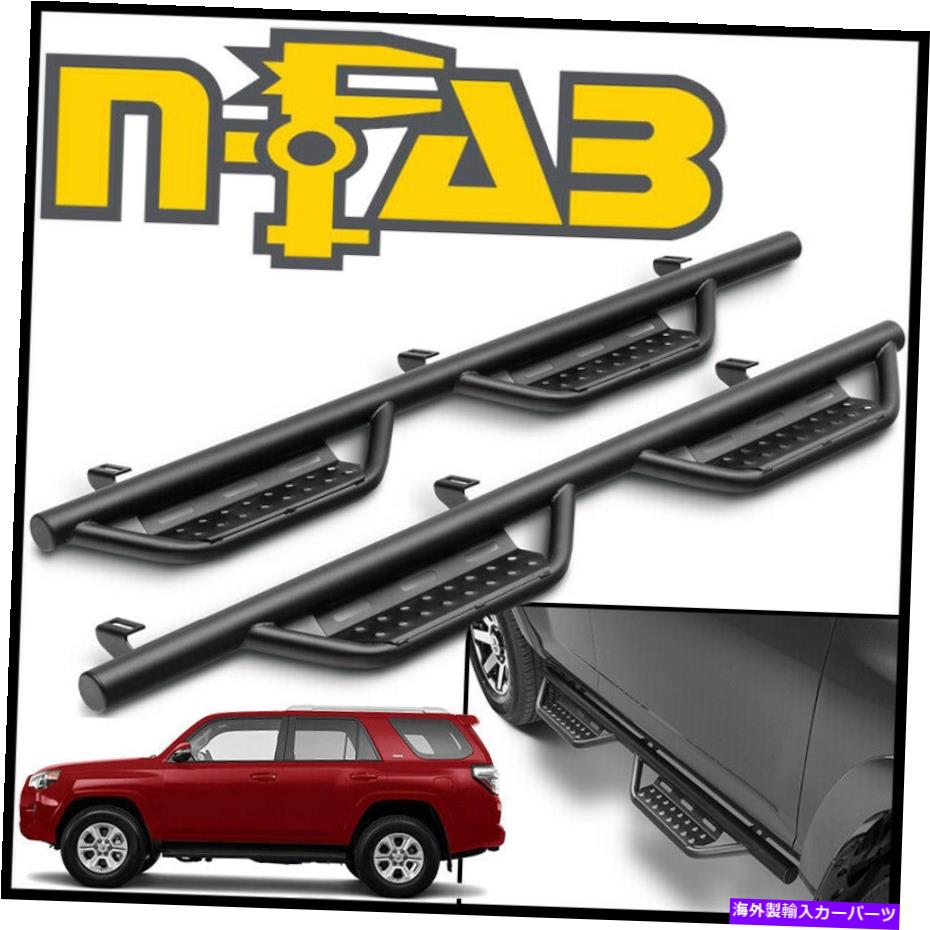 Nerf Bar n-fab nerf step rsキャブレングスステップバーフィット2010-2021トヨタ4runner N-FAB Nerf Step RS Cab-Length Step Bars fit 2010-2021 Toyota 4Runner