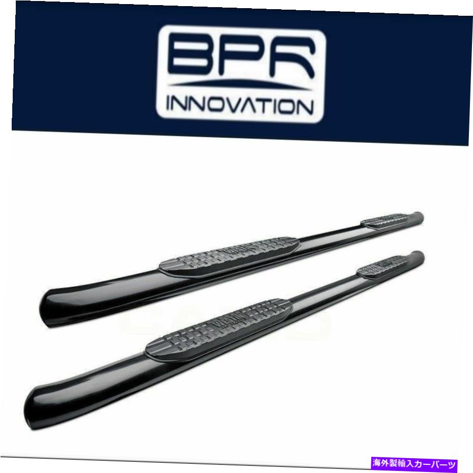 Nerf Bar 14-18のウェスティンシエラ/シルバードプロトラックス卵形のnerfバー5 "黒いパウダーコーティ..