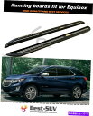 Nerf Bar ランニングボードフィットシボレーエクイノックス2018-2021サイドステップナーフバープロテクター Running Board fits for Chevrolet Equinox 2018-2021 Side Step Nerf Bars Protector(2)