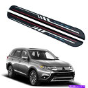 Nerf Bar 三菱アウトランダー2013-2021 NERFバーサイドステップランニングボードに適した2PC 2Pcs Fit for Mitsubishi Outlander 2013-2021 Nerf Bar Side Step Running Board(2)