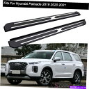 Nerf Bar ヒュンダイパリセード2019 2020 2021固定サイドステップランニングボードnerfバーに適合 Fits for Hyundai Palisade 2019 2020 2021 Fixed Side Step Running Board Nerf Bar(2)