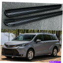 Nerf Bar トヨタシエナ2021 2022 XL40ドアサイドステップナーフバーランニングボードに2PCSフィット 2Pcs Fits for Toyota Sienna 2021 2022 XL40 Door Side Step Nerf Bar Running Board(2)