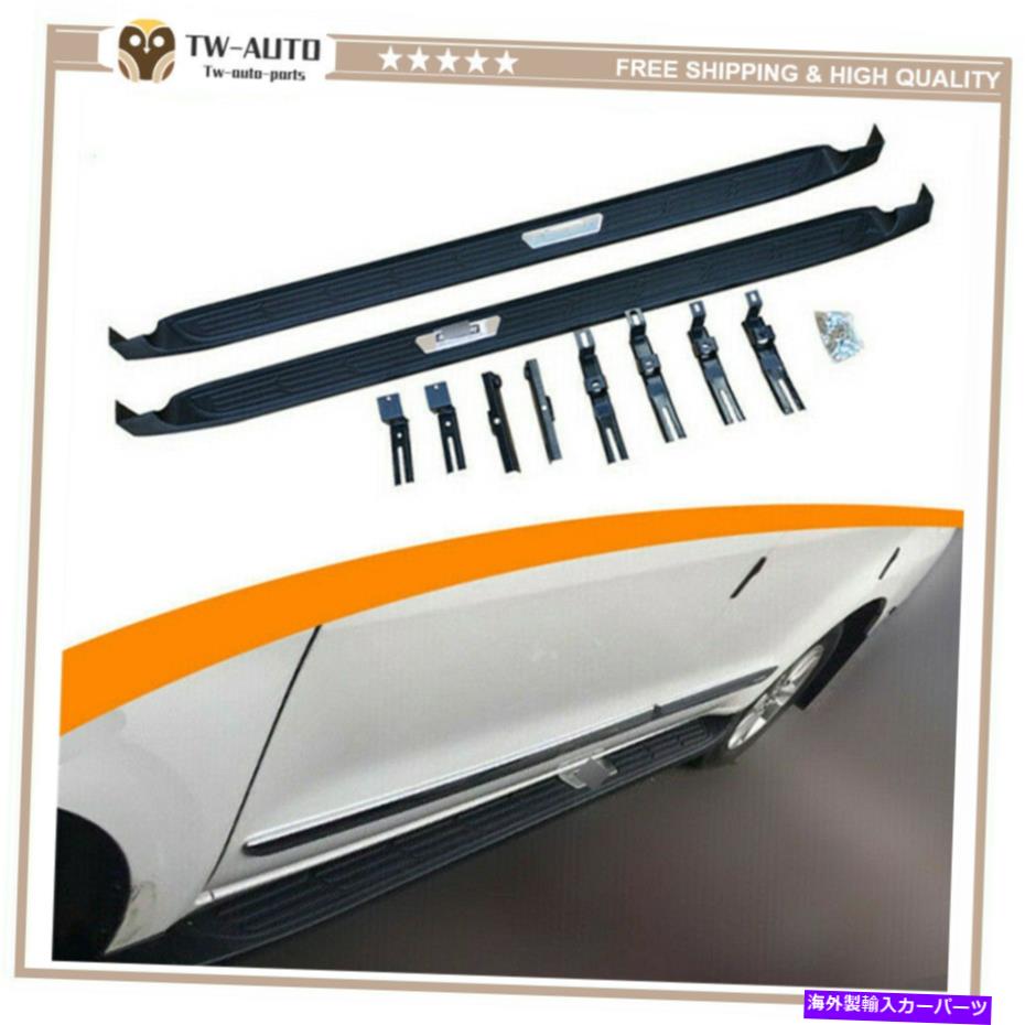 Nerf Bar 2PCSランニングボードサイドステップNERFバーがトヨタイノバに適しています2015-2021 2Pcs Running Board Side Steps Nerf Bar Fits for Toyota Innova AN140 2015-2021
