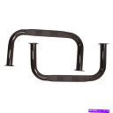 Nerf Bar 頑丈なリッジ11504.01 NERFバーは66-75 CJ5に適合します Rugged Ridge 11504.01 Nerf Bar Fits 66-75 CJ5(2)