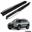 Nerf Bar シボレートレイルブレイザー2021 2022サイドステップランニングボードnerfバーに適合 2 Pcs Fits for Chevrolet Trailblazer 2021 2022 Side Step Running Board Nerf Bar(2)