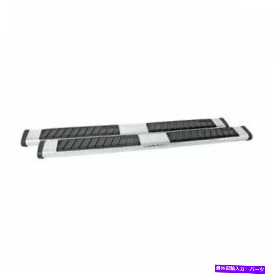 Nerf Bar Deezee DZ16422 6 楕円形 - ブライトトレッドアルミニウムステップナーフバーユニバーサル DeeZee DZ16422 6 Oval - Brite Tread Aluminum Step Nerf Bar Universal