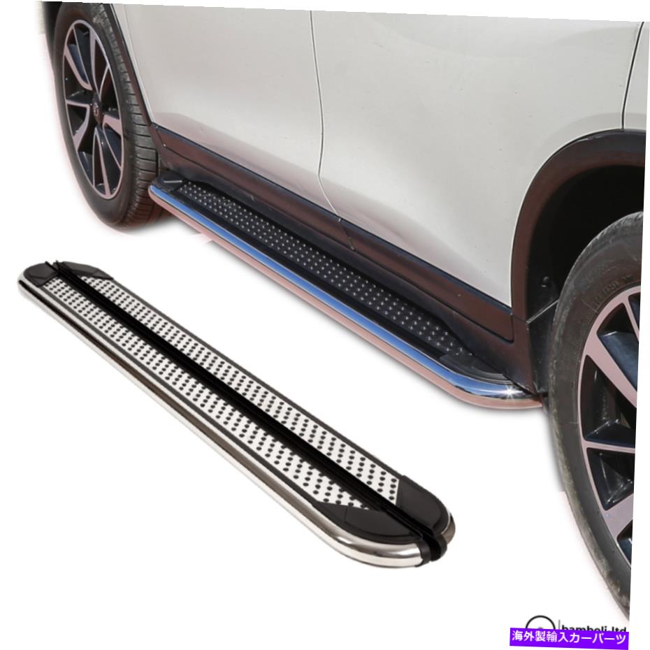 Nerf Bar アウディQ3 2019のランニングボードサイドステップnerfバー - アップ Running Board Side Step Nerf Bar for Audi Q3 2019 - Up