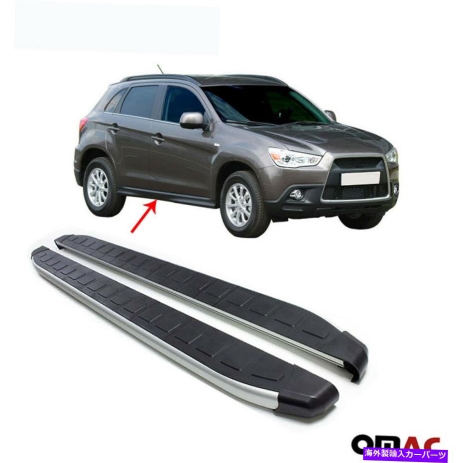 Nerf Bar Mitsubishi Outlander Sport 2011-2022サイドステップランニングボードNERFバー Fits Mitsubishi Outlander Sport 2011-2022 Side Steps Running Boards Nerf Bars