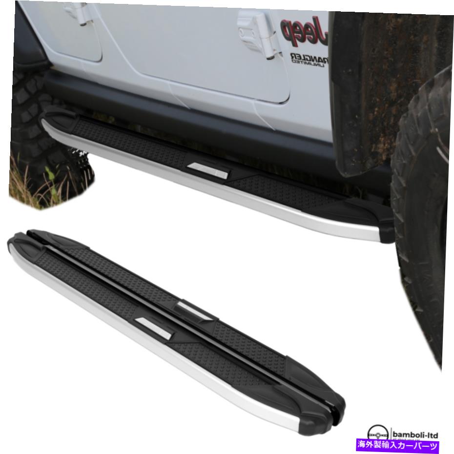 Nerf Bar ポルシェカイエンI 2003-2010のランニングボードサイドステップナーフバー Running Board Side Step Nerf Bar for Porsche Cayenne i 2003-2010