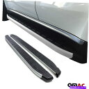 Nerf Bar ボードを実行しているサイドステップnerf bars alu。 2個のPC。 Dodge Journey 2009-2021に適合します Side Steps Running Boards Nerf Bars Alu. 2 Pcs. Fits Dodge Journey 2009-2021(2)