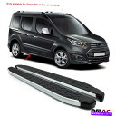 Nerf Bar サイドステップNERFバーランニングボードALU。 Ford Transit Connect SWB 2014-2018に適合します Side Steps Nerf Bars Running Boards Alu. Fits Ford Transit Connect SWB 2014-2018(2)