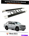 Nerf Bar フォルクスワーゲンVWアマロック2011-2021のためにボードを実行していたサイドステップを固定していますnerf bar Fixed Side Step Running Board Nerf Bar Fits for Volkswagen VW Amarok 2011-2021(2)